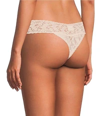 Hanky Panky Solid Signature Lace® Original Rise Thong 5-Pack