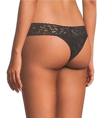 Hanky Panky Solid Signature Lace® Original Rise Thong 5-Pack