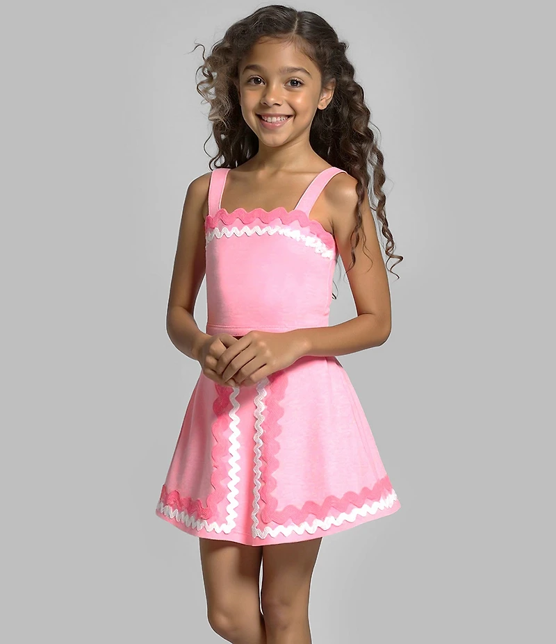 Hannah Banana Big Girls Ric Rac Trimmed Skirt