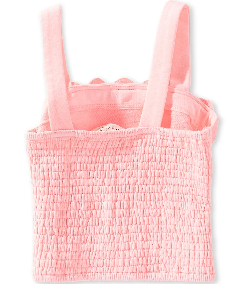 Hannah Banana Big Girls Sleeveless Ric Rac Trimmed Tank Top