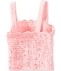 Hannah Banana Big Girls Sleeveless Ric Rac Trimmed Tank Top