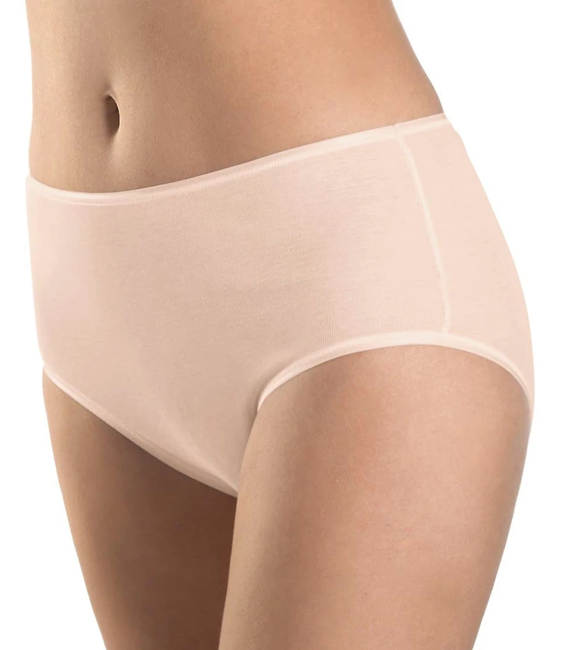 Hanro Cotton Seamless High Waist Full Briefs