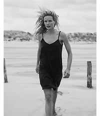 Hanro Cotton Silk Spaghetti Strap Chemise