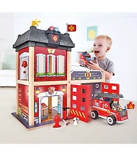 Hape Toy Fire Station