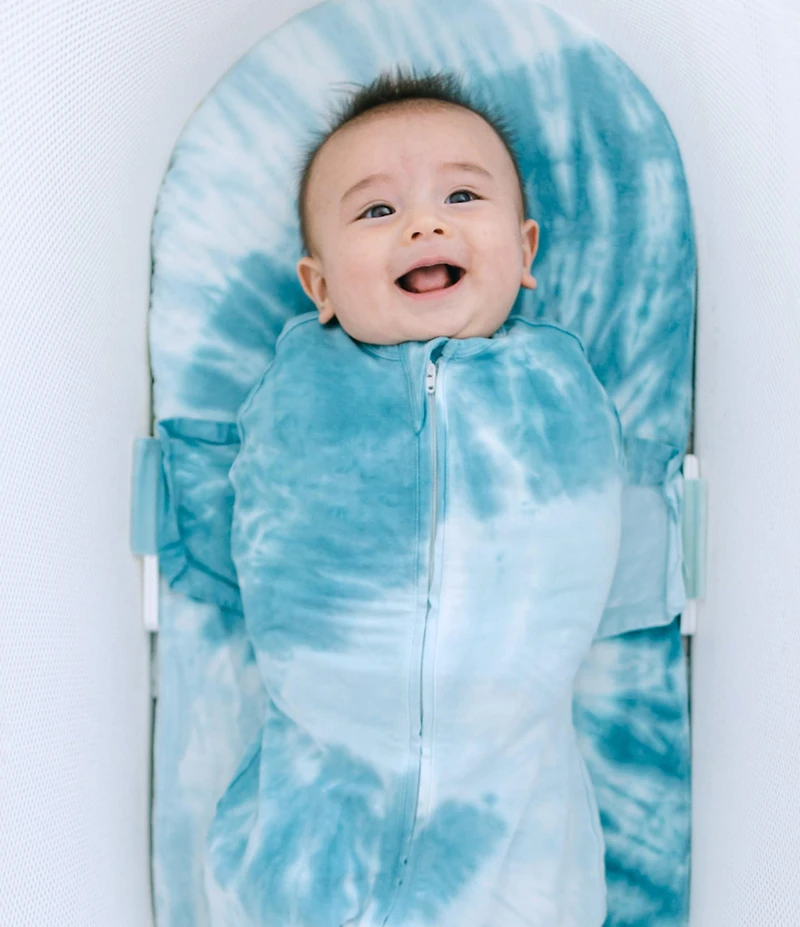 Happiest Baby Snoo Baby Organic Cotton Baby Sleep Sack for SNOO Smart Sleeper - Tie Dye