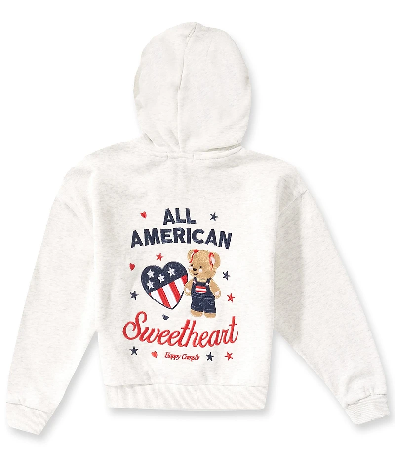 Happy Camp3r Big Girls All American Sweetheart Hoodie