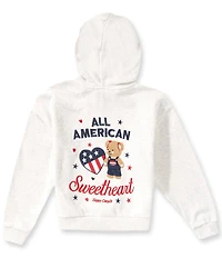 Happy Camp3r Big Girls All American Sweetheart Hoodie
