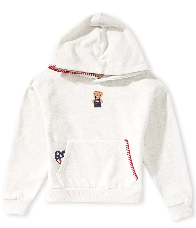 Happy Camp3r Big Girls All American Sweetheart Hoodie