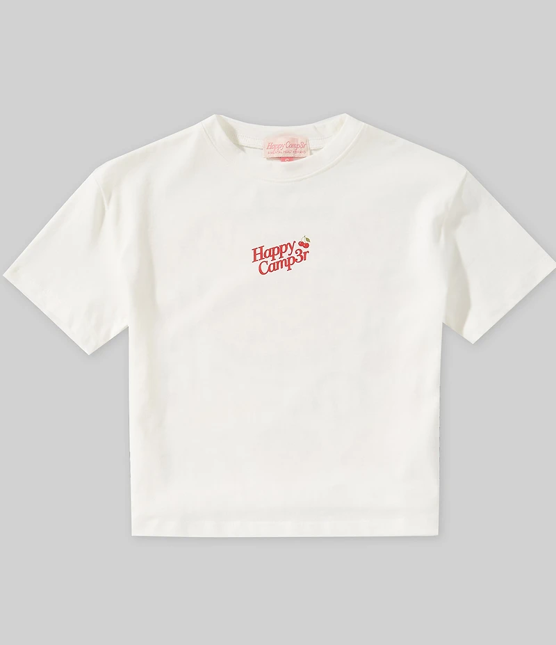 Happy Camp3r Big Girls Americana Cherry Pie Tee