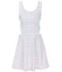 Happy Camp3r Big Girls Ashley Marshmallow Plaid Dress
