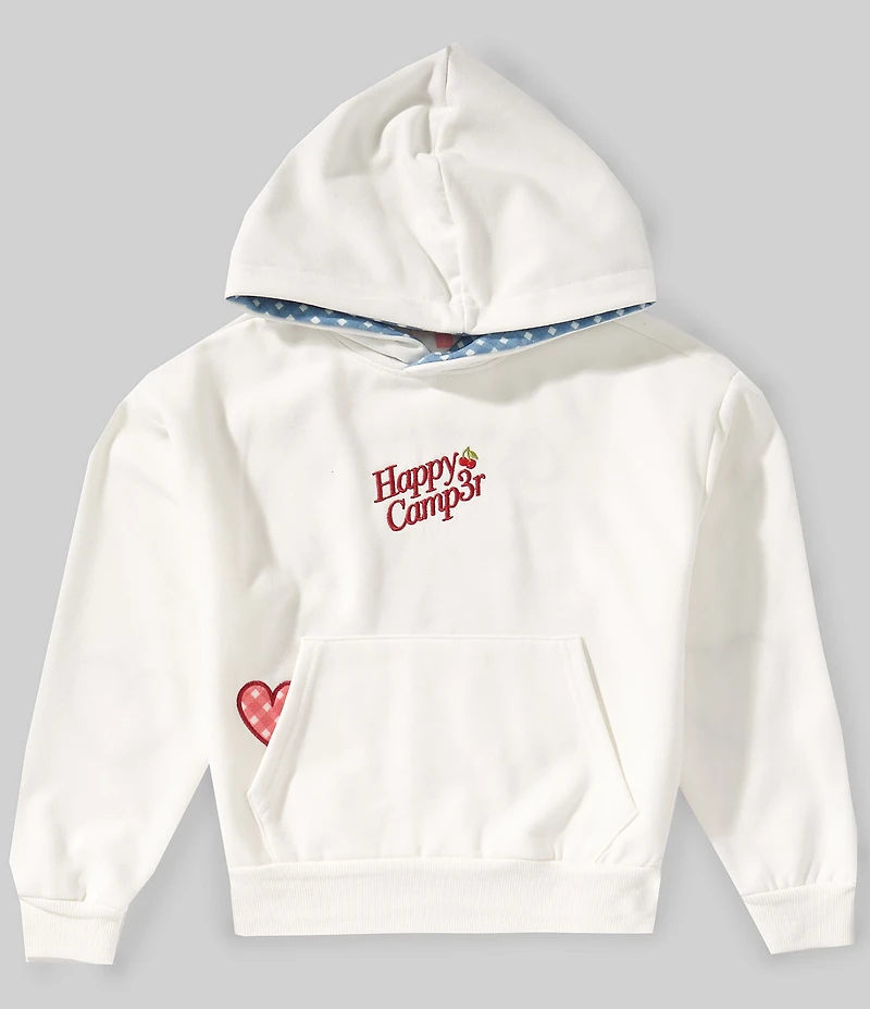 Happy Camp3r Big Girls Americana Cherry Pie Hoodie
