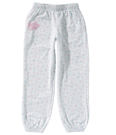 Happy Camp3r Big Girls Ditsy Floral Bluebell Picnic Joggers