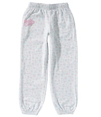Happy Camp3r Big Girls Ditsy Floral Bluebell Picnic Joggers