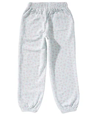 Happy Camp3r Big Girls Ditsy Floral Bluebell Picnic Joggers