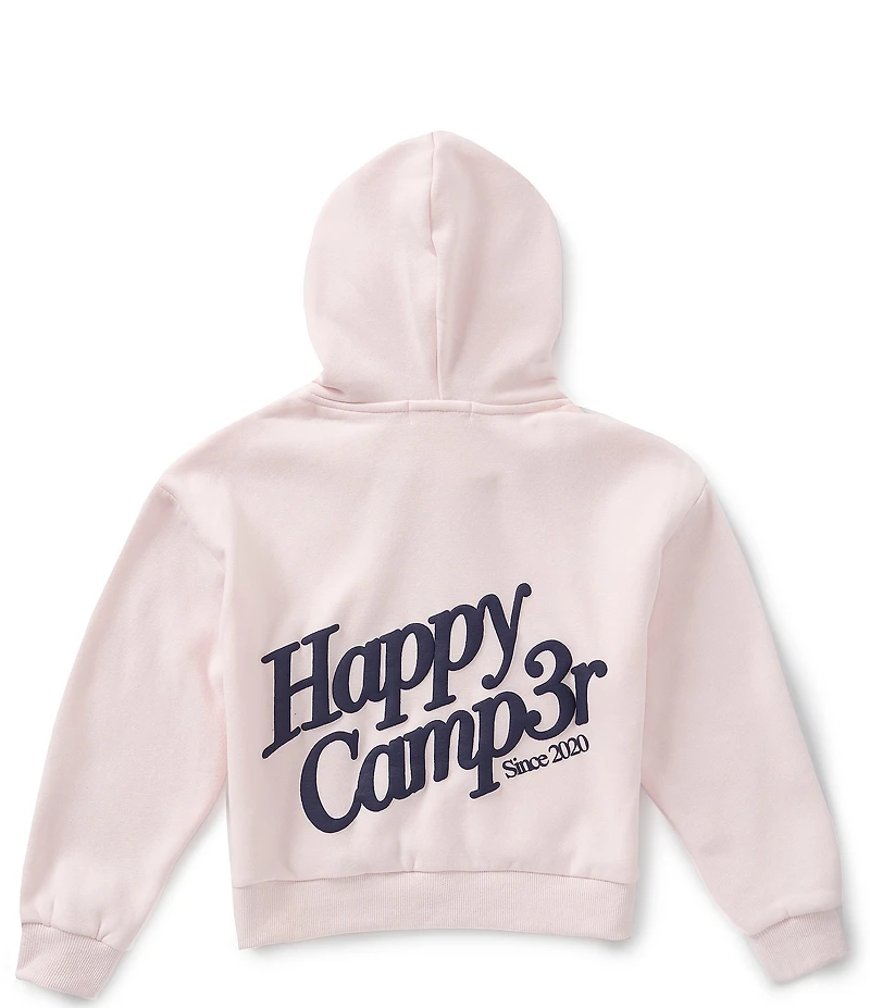 Happy Camp3r Big Girls Puff Series Graphic Sweatshirt