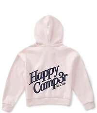 Happy Camp3r Big Girls Puff Series Graphic Sweatshirt