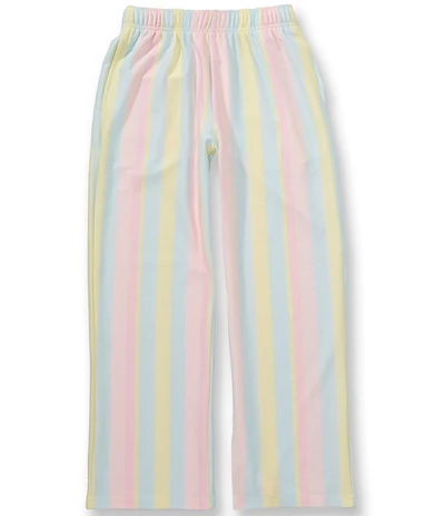 Happy Camp3r Big Girls Sherbet Stripes Cloud Pants