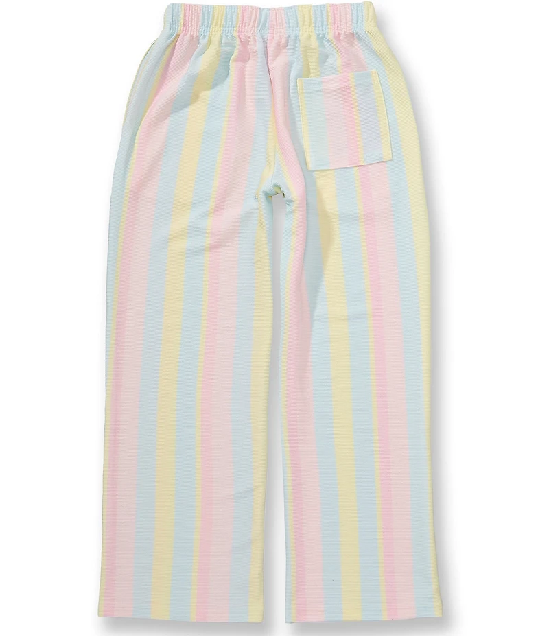 Happy Camp3r Big Girls Sherbet Stripes Cloud Pants