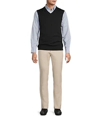 Hart Schaffner Marx Big & Tall Merino Wool Vest