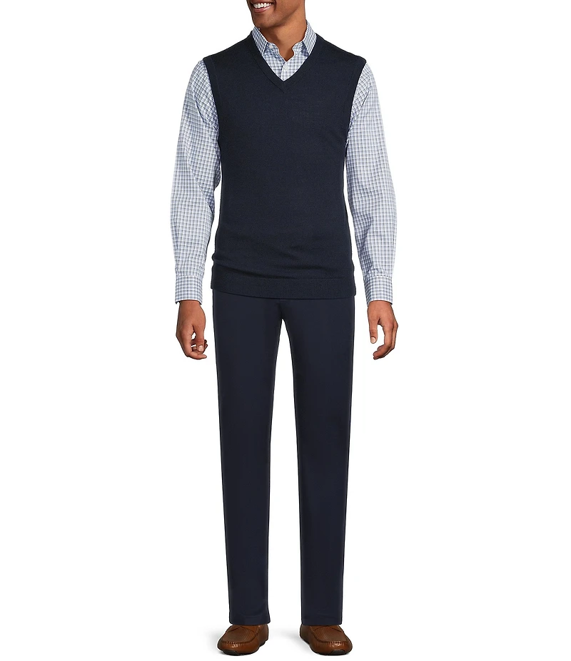 Hart Schaffner Marx Big & Tall Merino Wool Vest