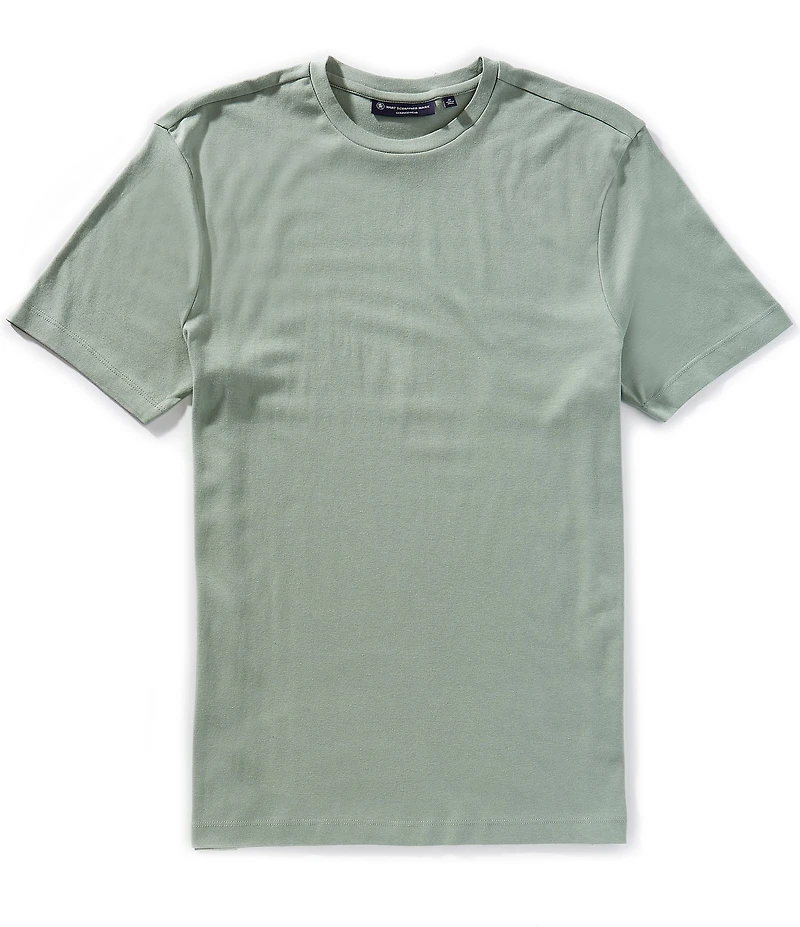 Hart Schaffner Marx Big & Tall Short Sleeve Solid Knit Sleep T-Shirt