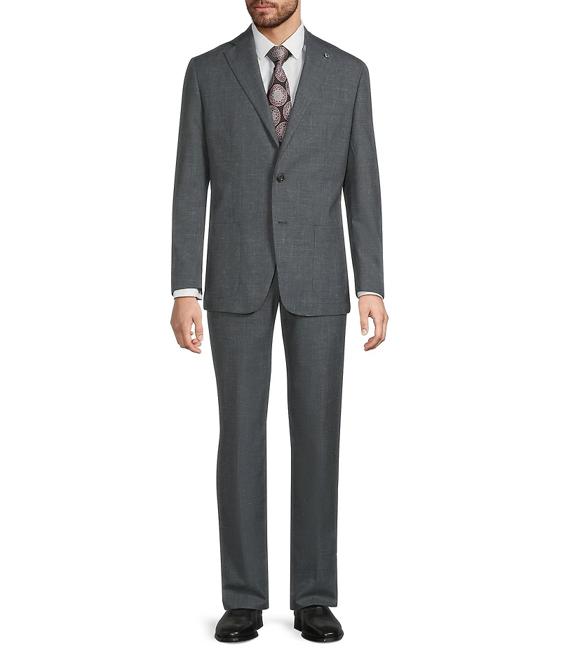 Hart Schaffner Marx Chicago Classic Fit Flat Front 2-Piece Suit