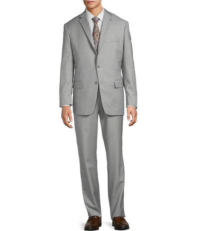 Hart Schaffner Marx Chicago Classic Fit Flat Front 2-Piece Suit