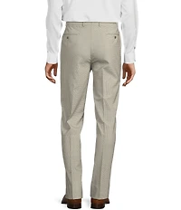 Hart Schaffner Marx Chicago Classic Fit Flat Front Fancy Dress Pants