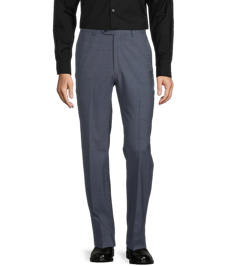 Hart Schaffner Marx Chicago Classic Fit Flat Front Fancy Dress Pants