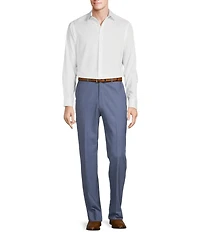 Hart Schaffner Marx Chicago Classic Fit Flat Front Fancy Dress Pants