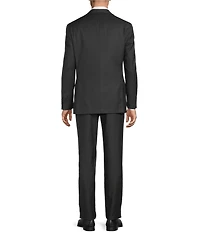 Hart Schaffner Marx Chicago Classic Fit Flat Front Plaid 2-Piece Suit