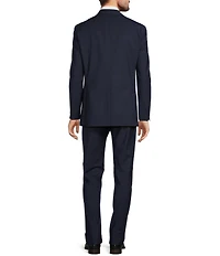 Hart Schaffner Marx Chicago Classic Fit Flat Front Plaid Pattern 2-Piece Suit