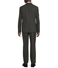 Hart Schaffner Marx Chicago Classic Fit Flat Front Solid Linen Blend 2-Piece Suit