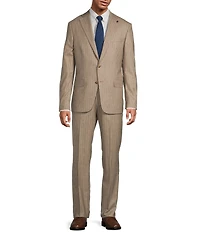 Hart Schaffner Marx Chicago Classic Fit Flat Front Stripe 2-Piece Suit