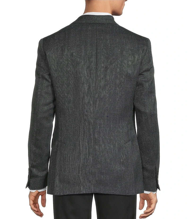 Hart Schaffner Marx Chicago Classic Fit Herringbone Sport Coat