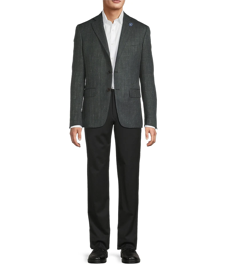 Hart Schaffner Marx Chicago Classic Fit Herringbone Sport Coat