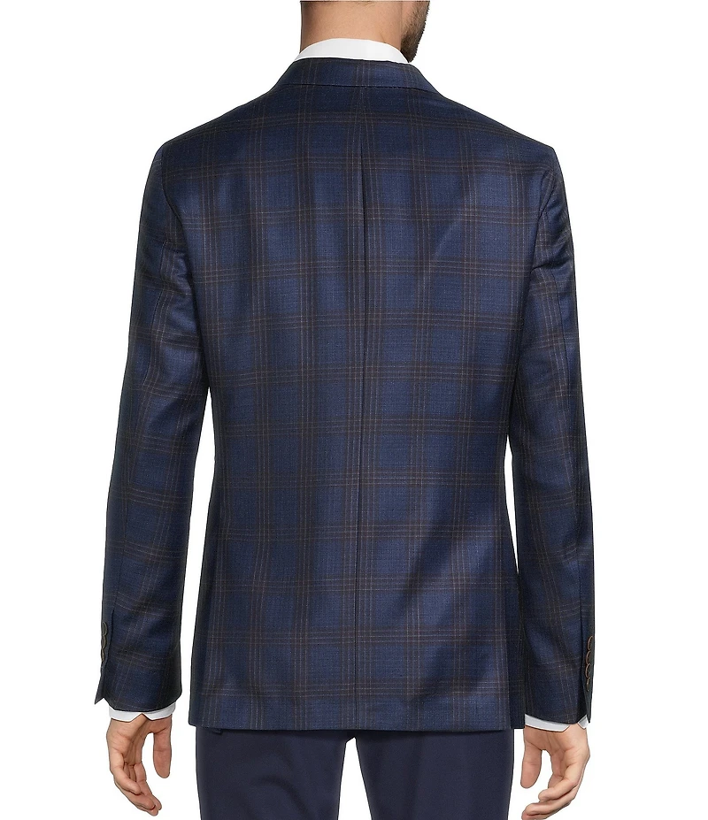 Hart Schaffner Marx Chicago Classic Fit Plaid Pattern Sport Coat