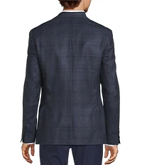 Hart Schaffner Marx Chicago Classic Fit Plaid Wool Blend Sport Coat