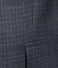Hart Schaffner Marx Chicago Classic Fit Plaid Wool Blend Sport Coat