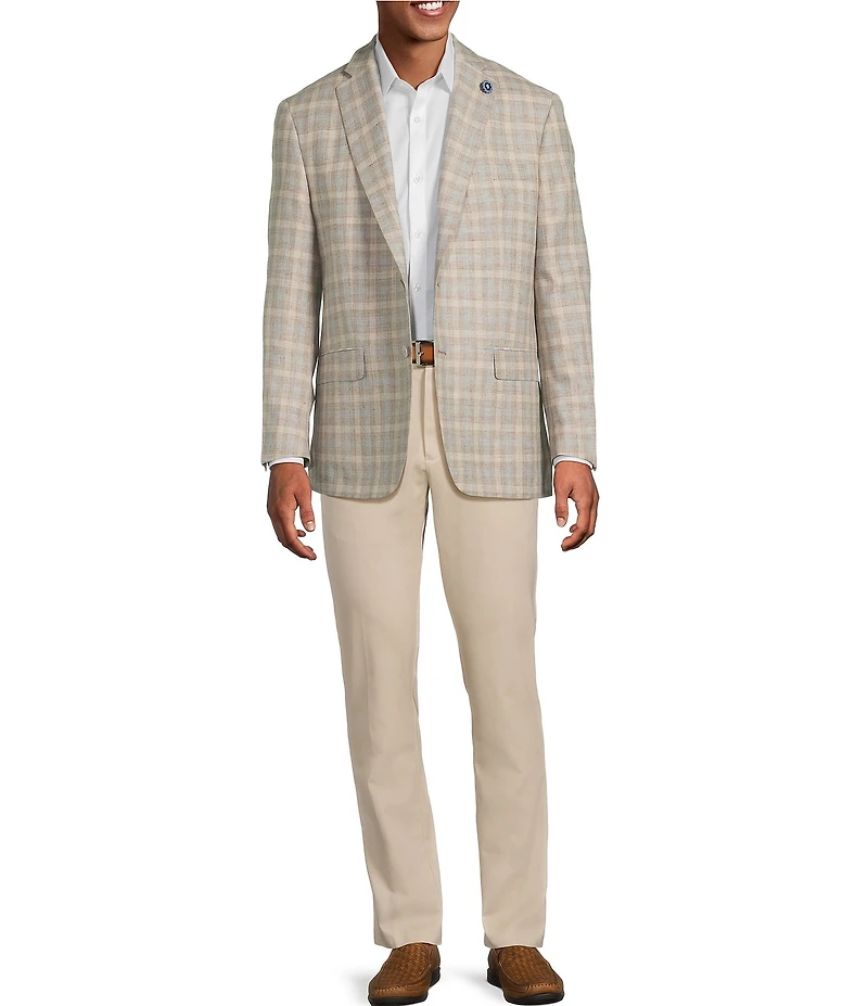 Hart Schaffner Marx Chicago Classic Fit Plaid Sport Coat