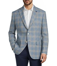 Hart Schaffner Marx Chicago Classic Fit Plaid Sport Coat