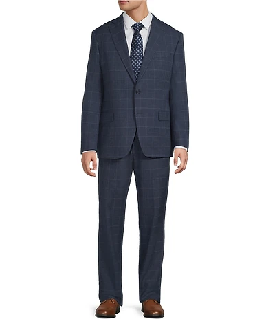 Hart Schaffner Marx Chicago Classic Fit Plaid Suit