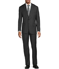 Hart Schaffner Marx Chicago Classic Fit Pleated Plaid 2-Piece Suit