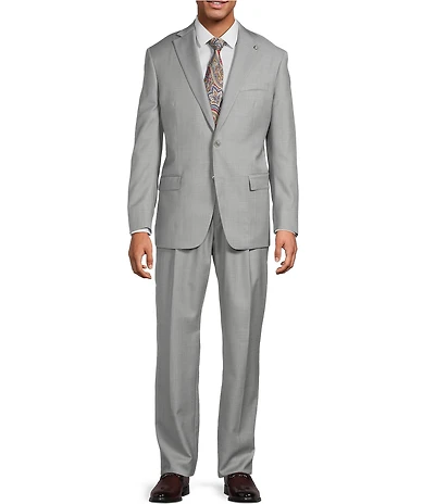 Hart Schaffner Marx Chicago Classic Fit Reverse Pleat 2-Piece Suit