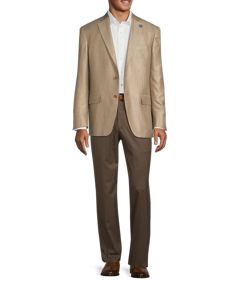 Hart Schaffner Marx Chicago Classic Fit Solid Pattern Sport Coat