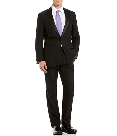 Hart Schaffner Marx Chicago Classic Fit Pleated Pants 2-Piece Tuxedo
