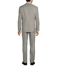 Hart Schaffner Marx Chicago Classic Pleated Front Fancy Solid 2 Piece Suit