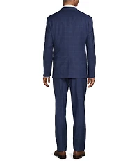 Hart Schaffner Marx Chicago Classic Pleated Front Plaid 2-Piece Suit