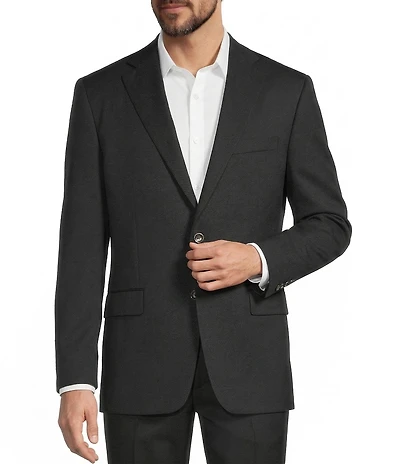 Hart Schaffner Marx Classic Fit Luxe Stretch Black Blazer