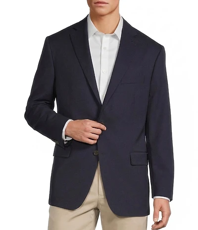 Hart Schaffner Marx Classic Fit Luxe Stretch Navy Blazer